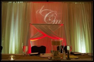 Reception Decor by Millinum Productions