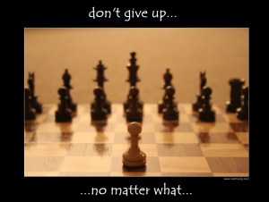 don't give up