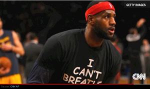 NBA and NFL players join protesters with demostrations