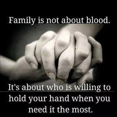 family not blood quote